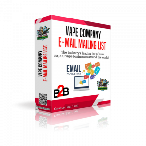 Global Vape Company Email List
